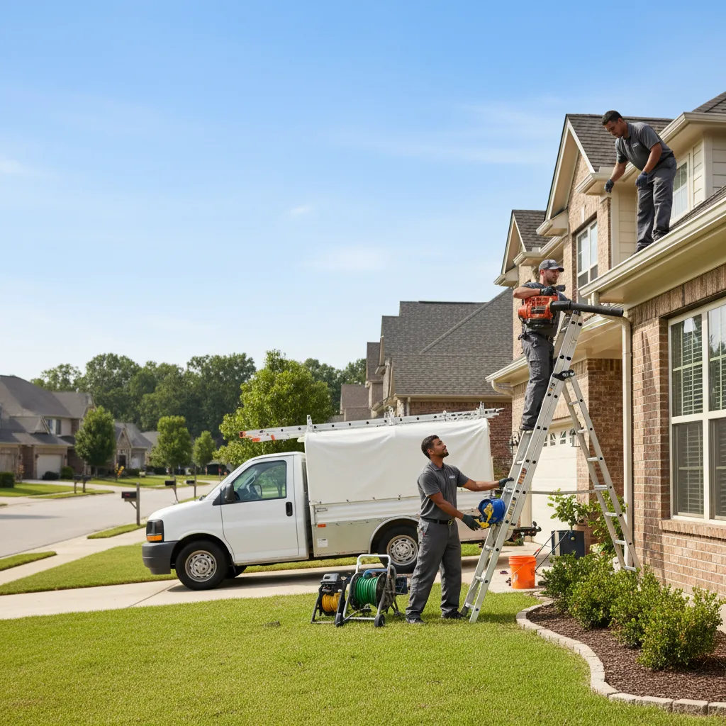 Home Gutter Service in Castleton, IL near me